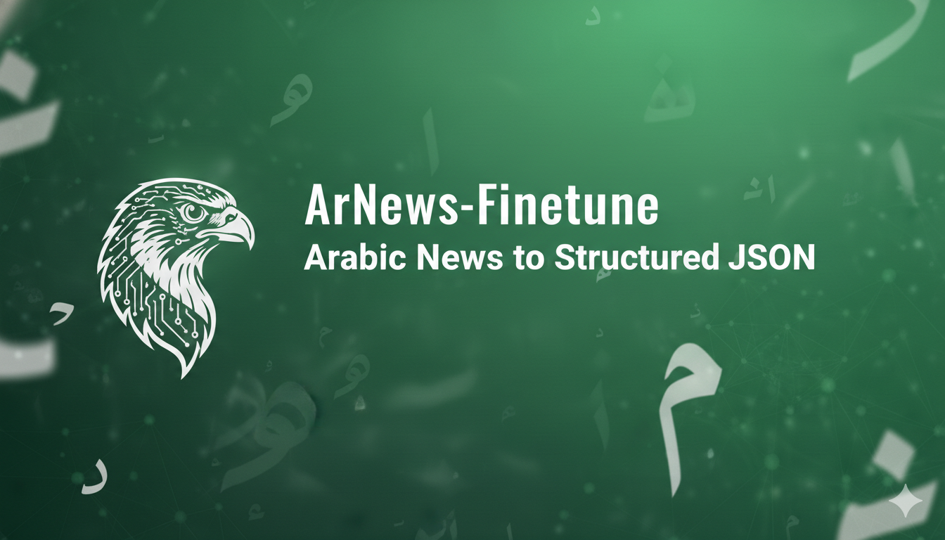 ArNews fine-tuning project preview