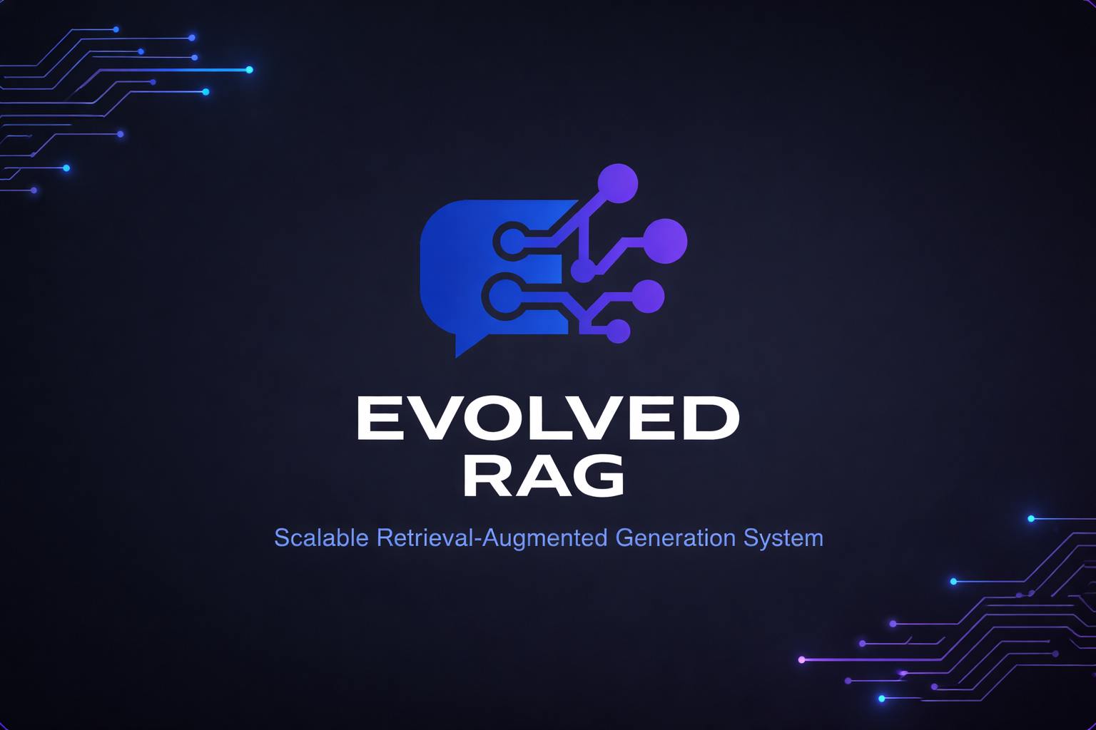Evolved-RAG project preview